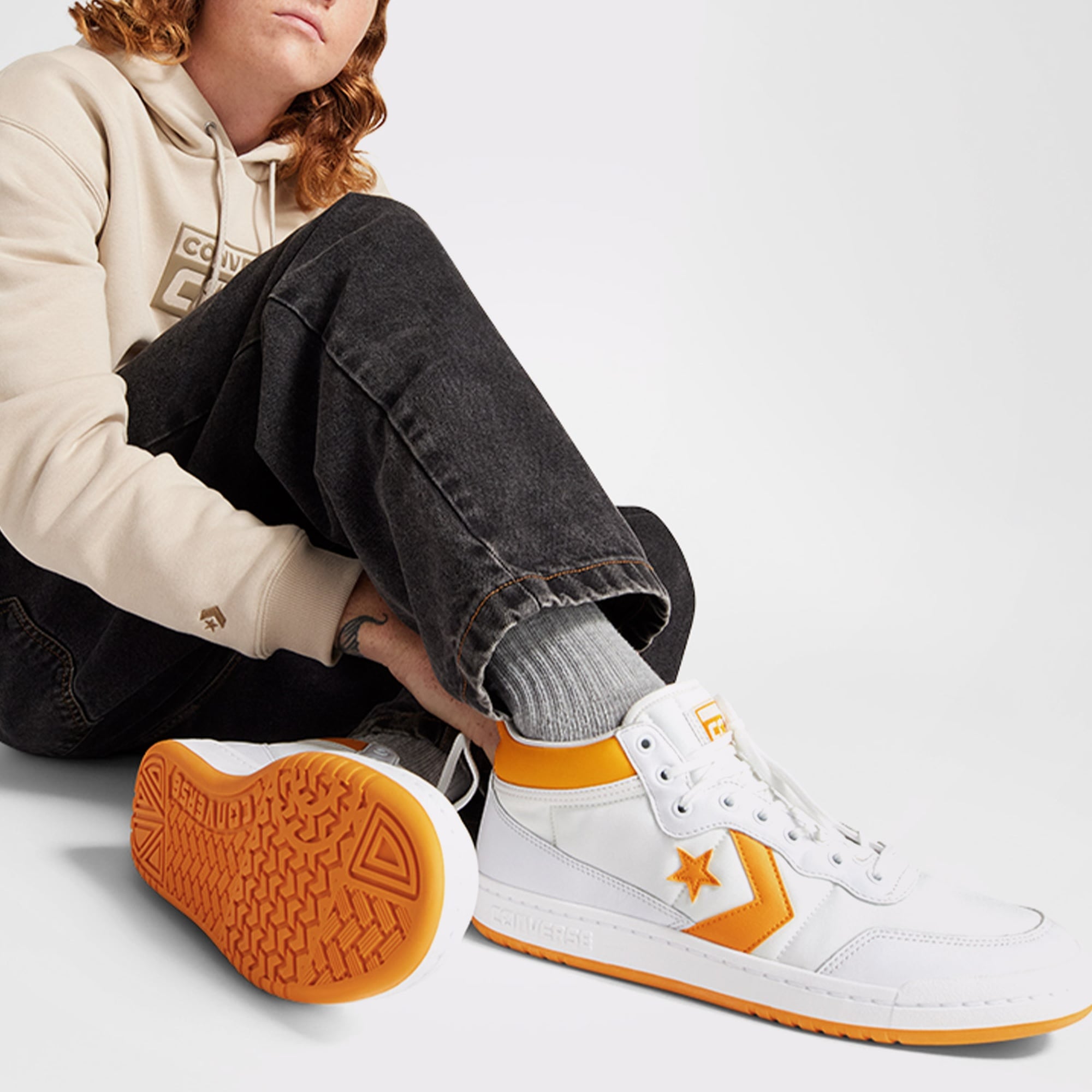 Converse Fastbreak Pro Low Erkek Sarı Sneaker