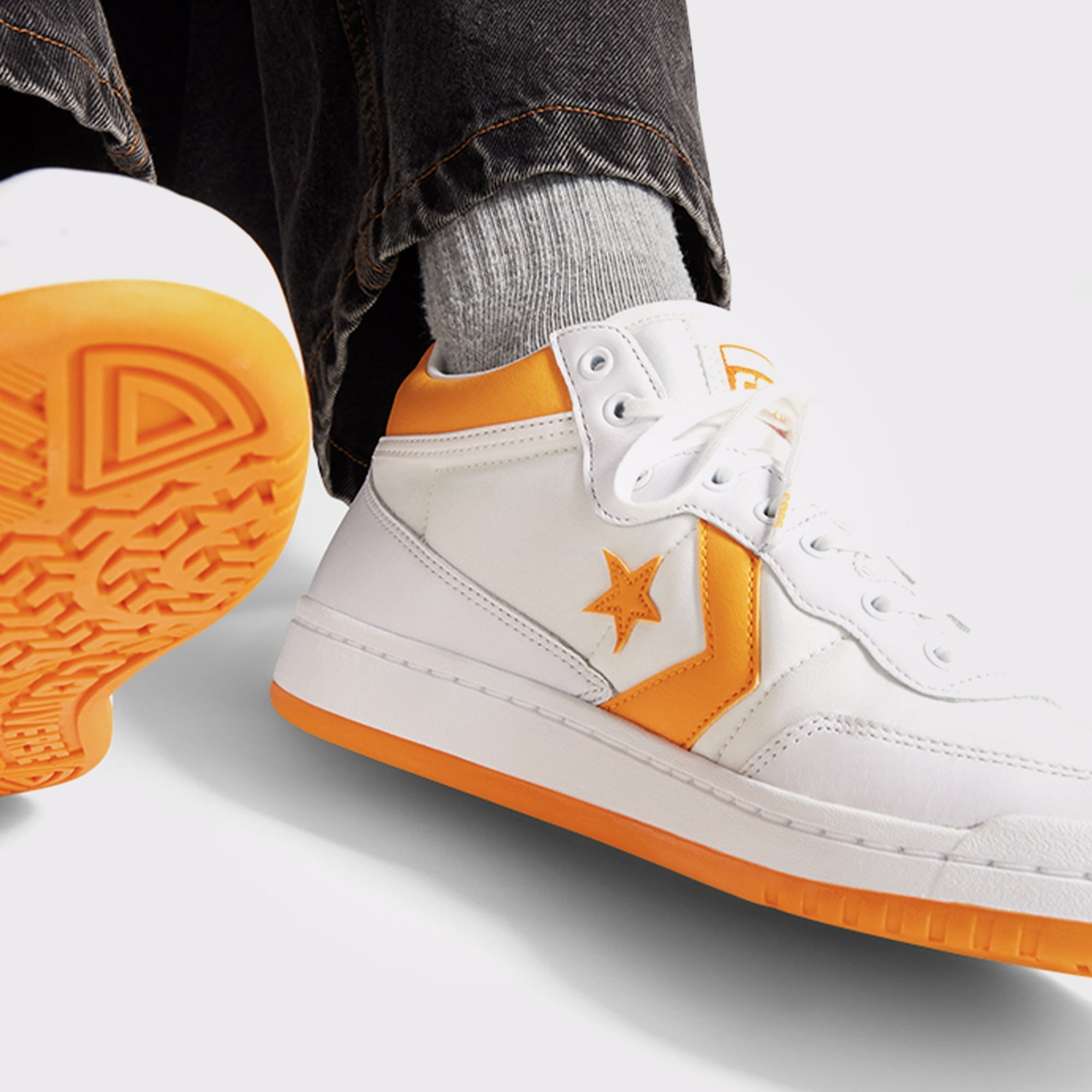 Converse Fastbreak Pro Low Erkek Sarı Sneaker