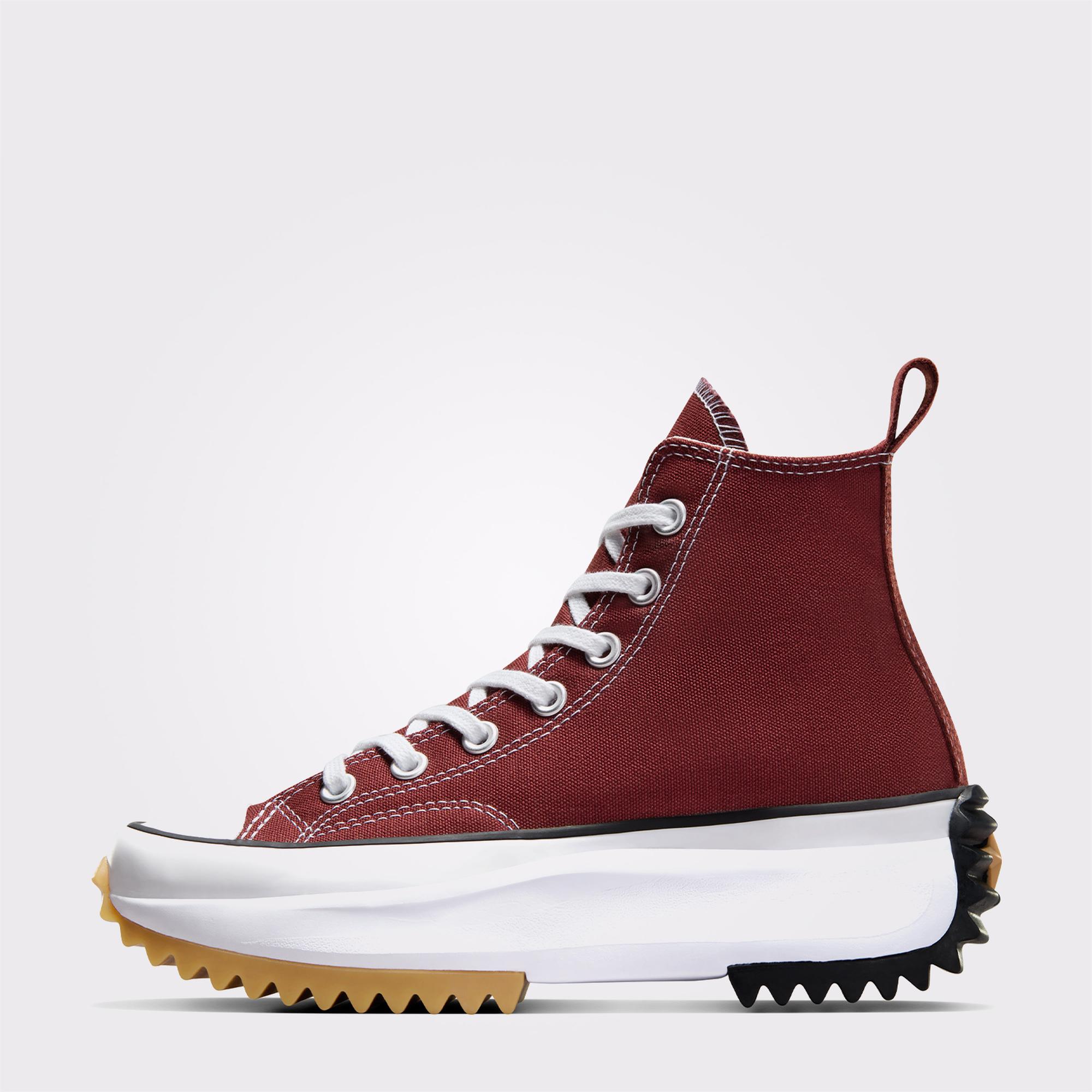 Converse Run Star Hike Unisex Bordo Platform Sneaker