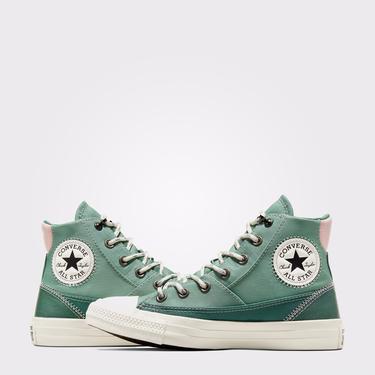  Converse Chuck Taylor All Star Patchwork Unisex Yeşil Sneaker