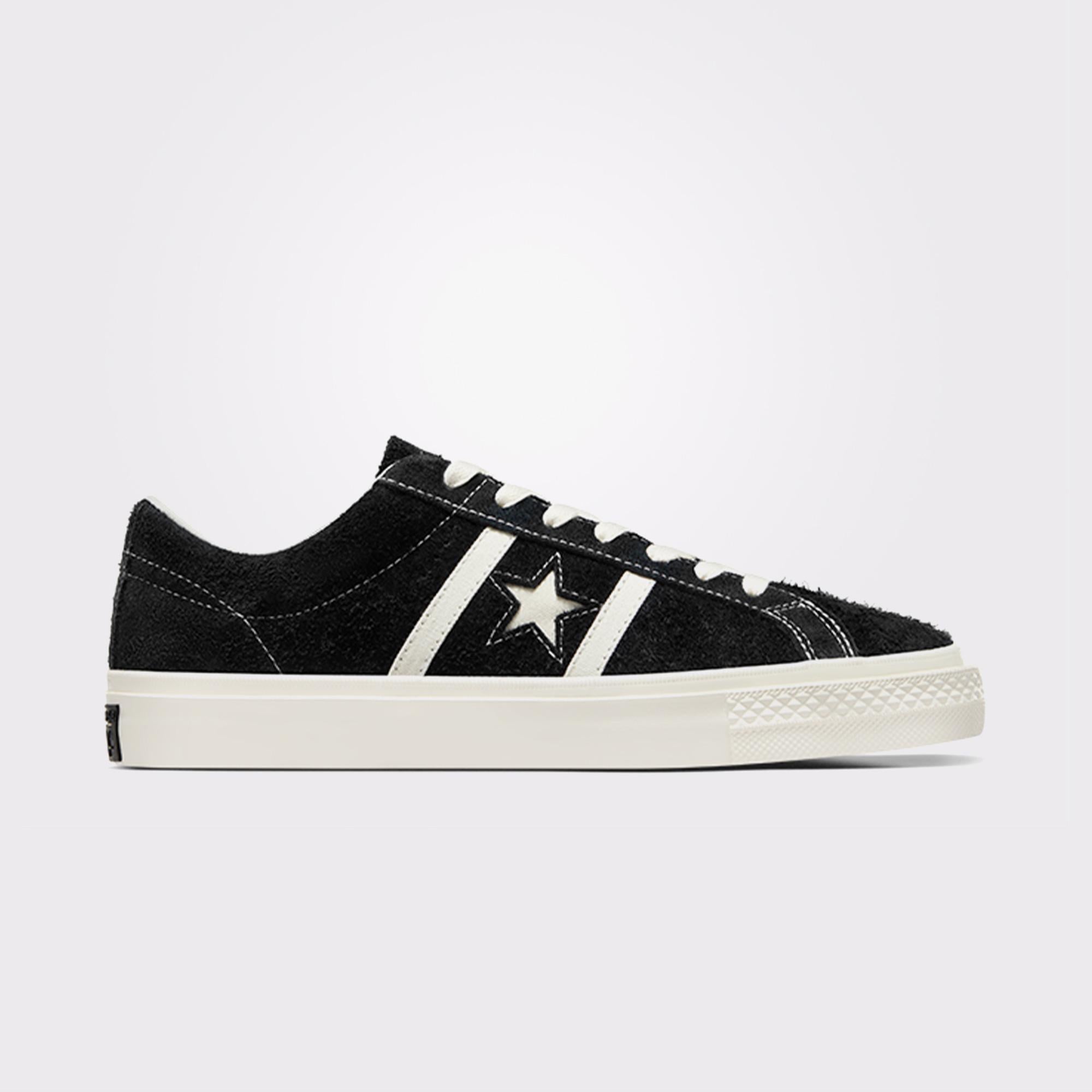 Converse One Star Academy Pro Unisex Siyah Süet Sneaker