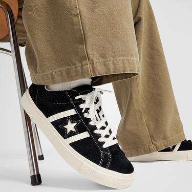  Converse One Star Academy Pro Unisex Siyah Süet Sneaker