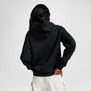  Converse Y2K Heart Pullover Kadın Siyah Hoodie