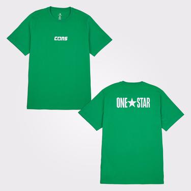  Converse One Star Erkek Yeşil T-Shirt