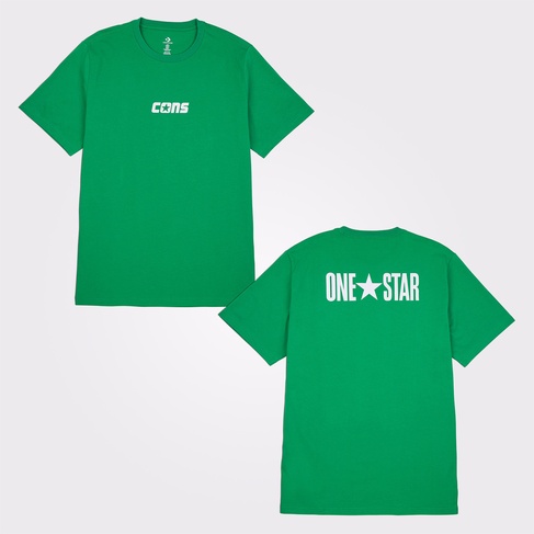  Converse One Star Erkek Yeşil T-Shirt