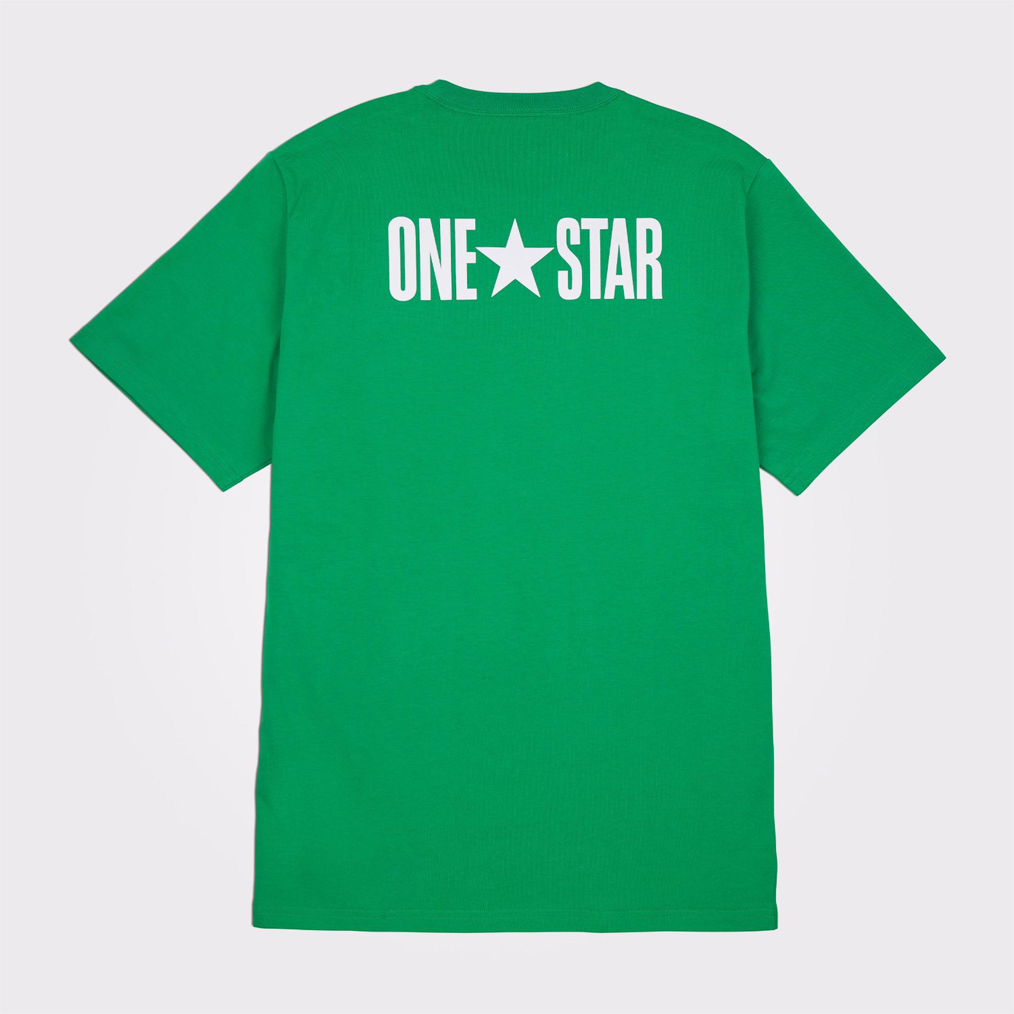 Converse One Star Erkek Yeşil T-Shirt