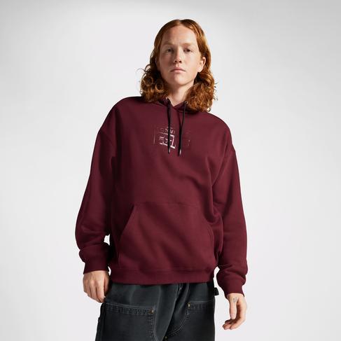  Converse Cons Erkek Bordo Hoodie