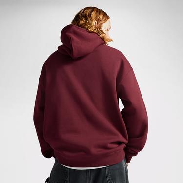  Converse Cons Erkek Bordo Hoodie