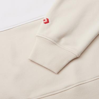  Converse Lunar New Year Half-Zip Crew Kadın Beyaz Sweatshirt