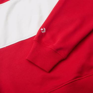  Converse Lunar New Year Half-Zip Crew Kadın Kırmızı Sweatshirt