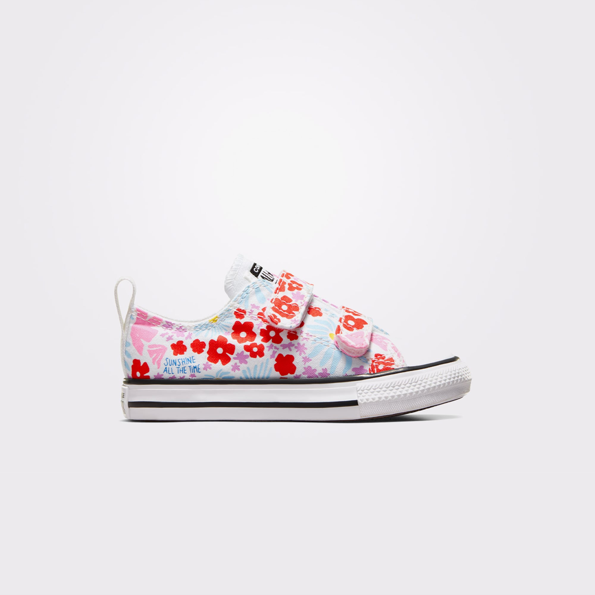 Converse Converse Beyaz Chuck Taylor All Star Easy On Floral Çocuk Renkli Sneaker | FashFed Beyaz - 2. görsel