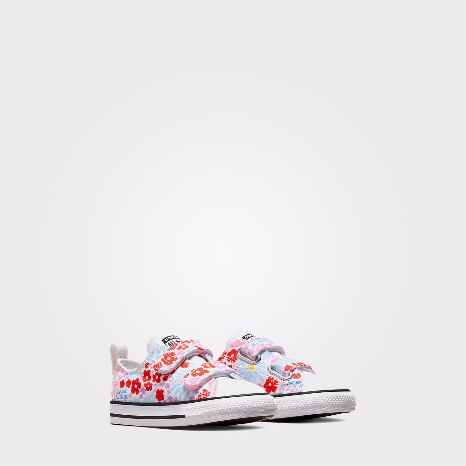 Converse Converse Beyaz Chuck Taylor All Star Easy On Floral Çocuk Renkli Sneaker | FashFed Beyaz - 3. görsel