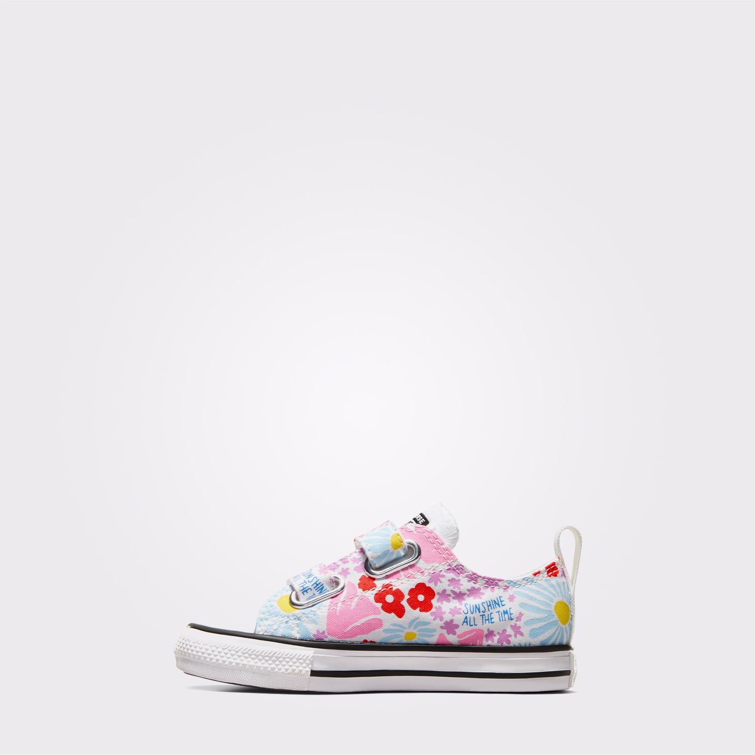 Converse Converse Beyaz Chuck Taylor All Star Easy On Floral Çocuk Renkli Sneaker | FashFed Beyaz - 5. görsel