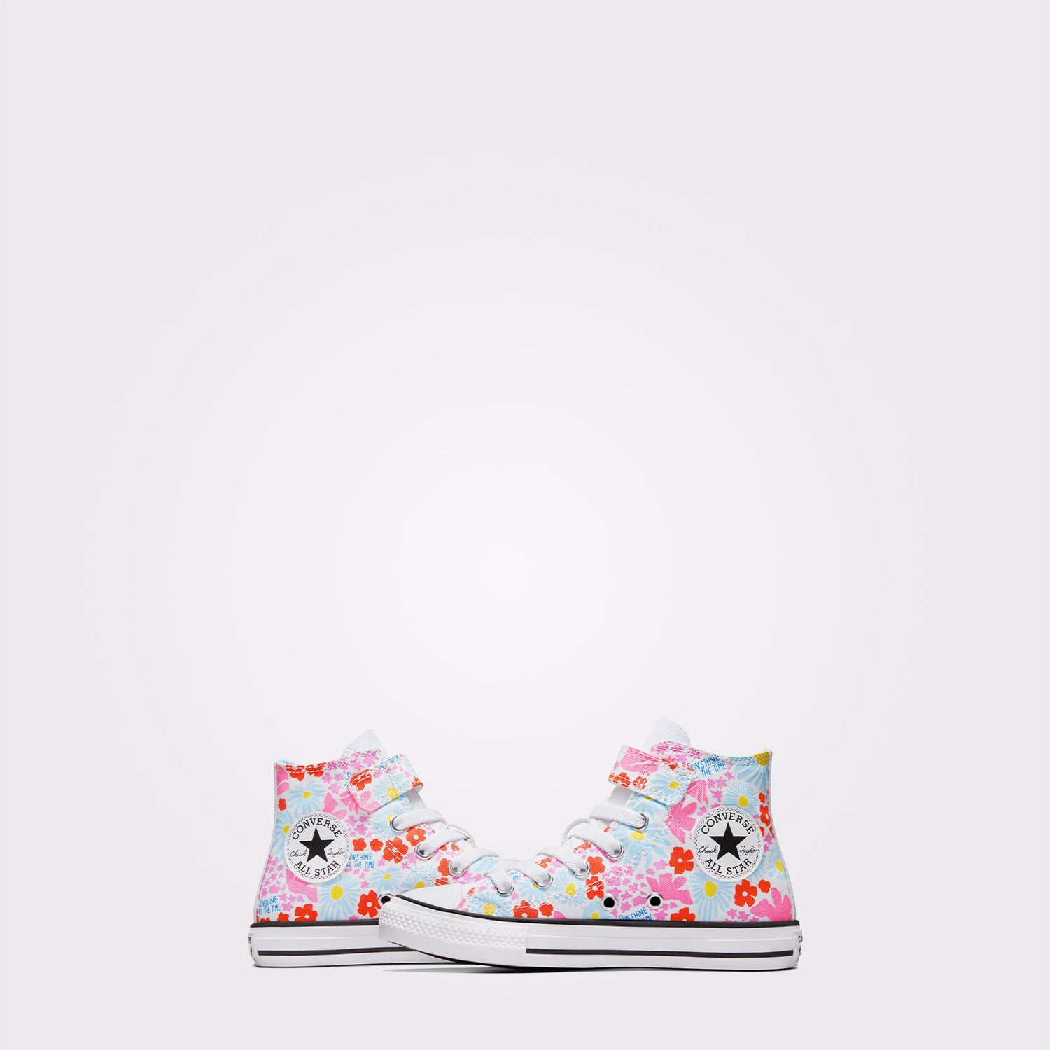 Converse Converse Beyaz Chuck Taylor All Star Easy On Floral Çocuk Renkli Sneaker | FashFed Beyaz - 6. görsel