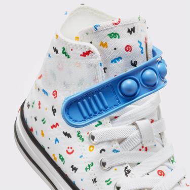 Converse Chuck Taylor All Star Doodles Çocuk Beyaz Sneaker