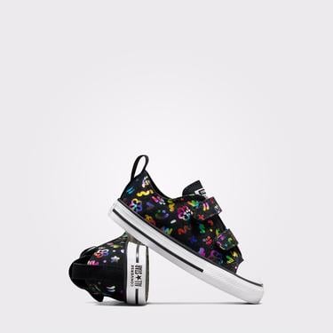  Converse Chuck Taylor All Star Doodles Çocuk Siyah Sneaker