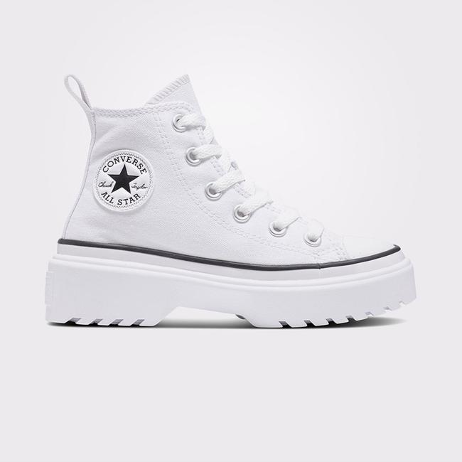  Converse Chuck Taylor All Star Lugged Lift Çocuk Beyaz Platform Sneaker