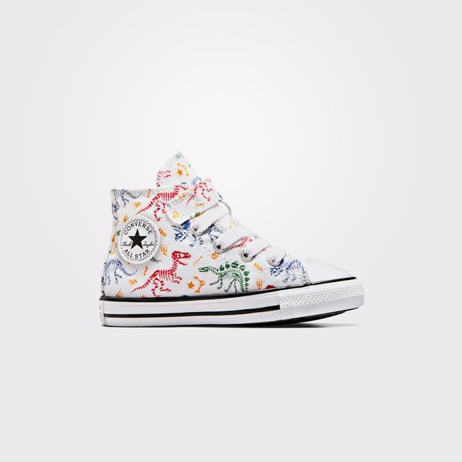  Converse Chuck Taylor All Star Easy-On Dinos Çocuk Beyaz Sneaker