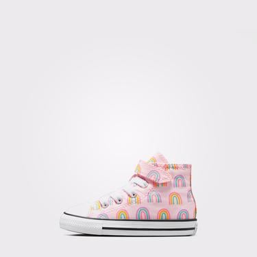  Converse Chuck Taylor All Star Easy-On Rainbows Çocuk Pembe Sneaker