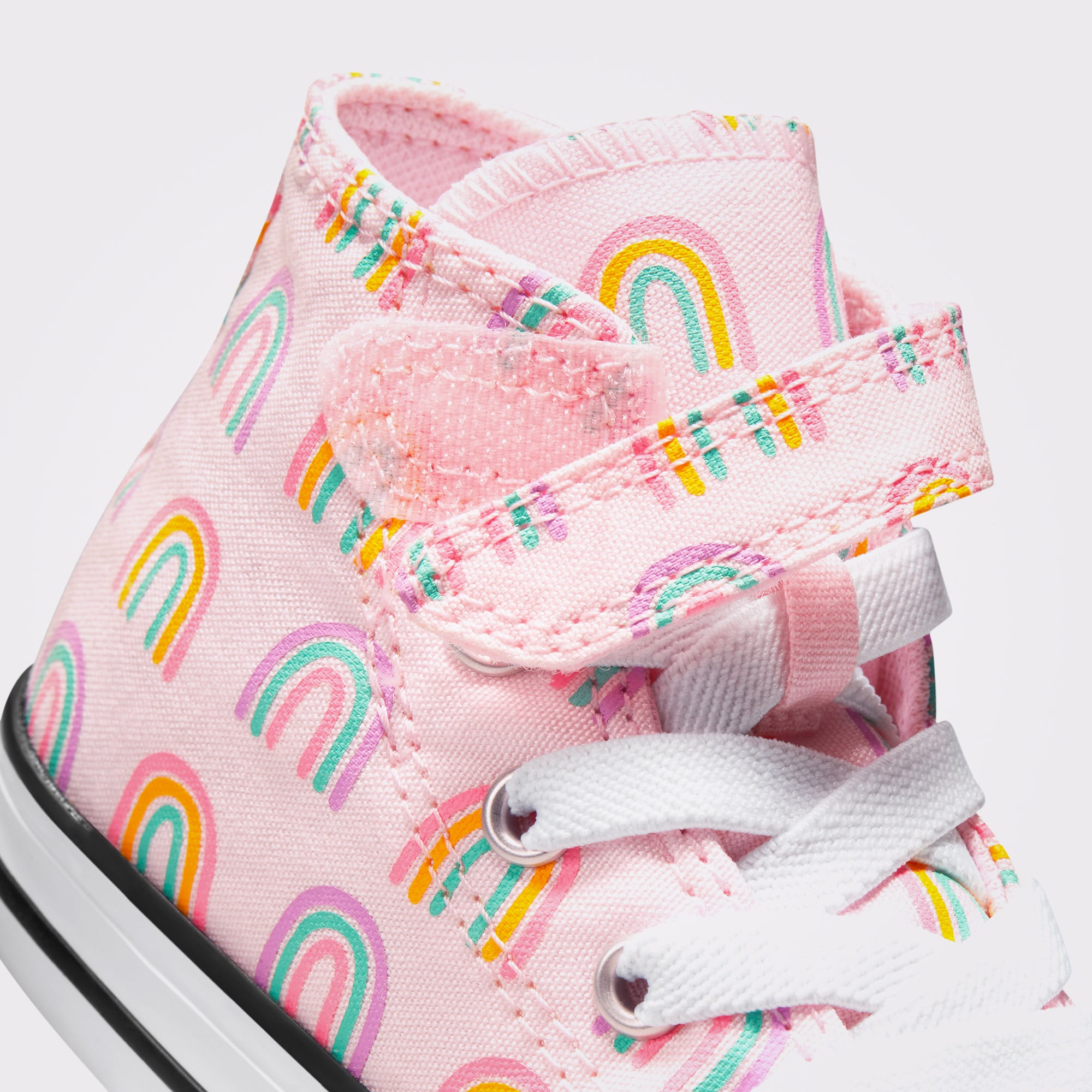 Converse Converse Chuck Taylor All Star Easy-On Rainbows Çocuk Pembe Sneaker | FashFed Pembe - 3. görsel