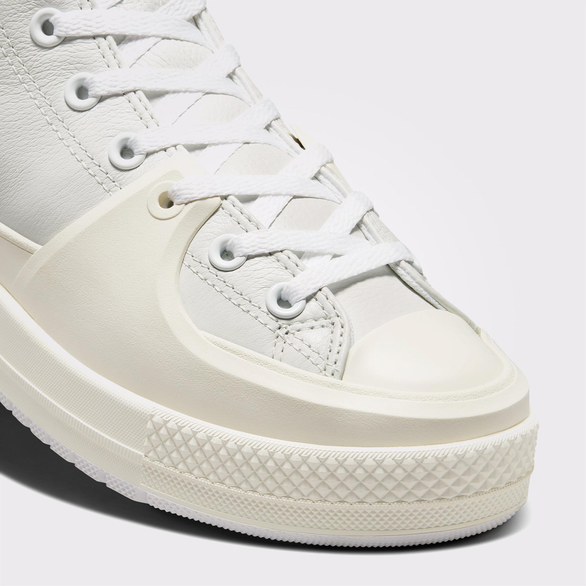 Converse Chuck Taylor All Star Construct Unisex Beyaz Deri Sneaker