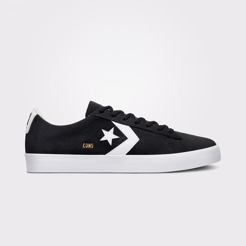  Converse Cons Pro Vulcanized Pro Unisex Siyah Süet Sneaker