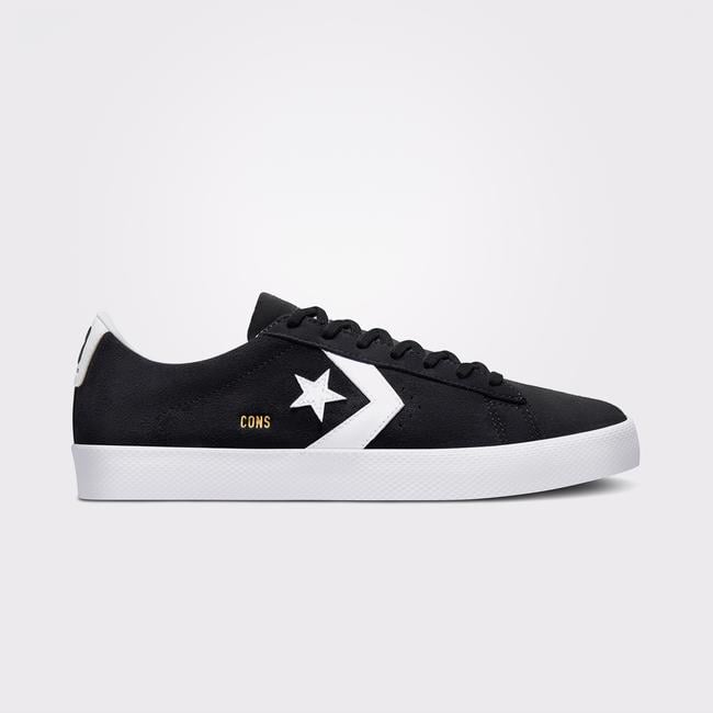  Converse Cons Pro Vulcanized Pro Unisex Siyah Süet Sneaker
