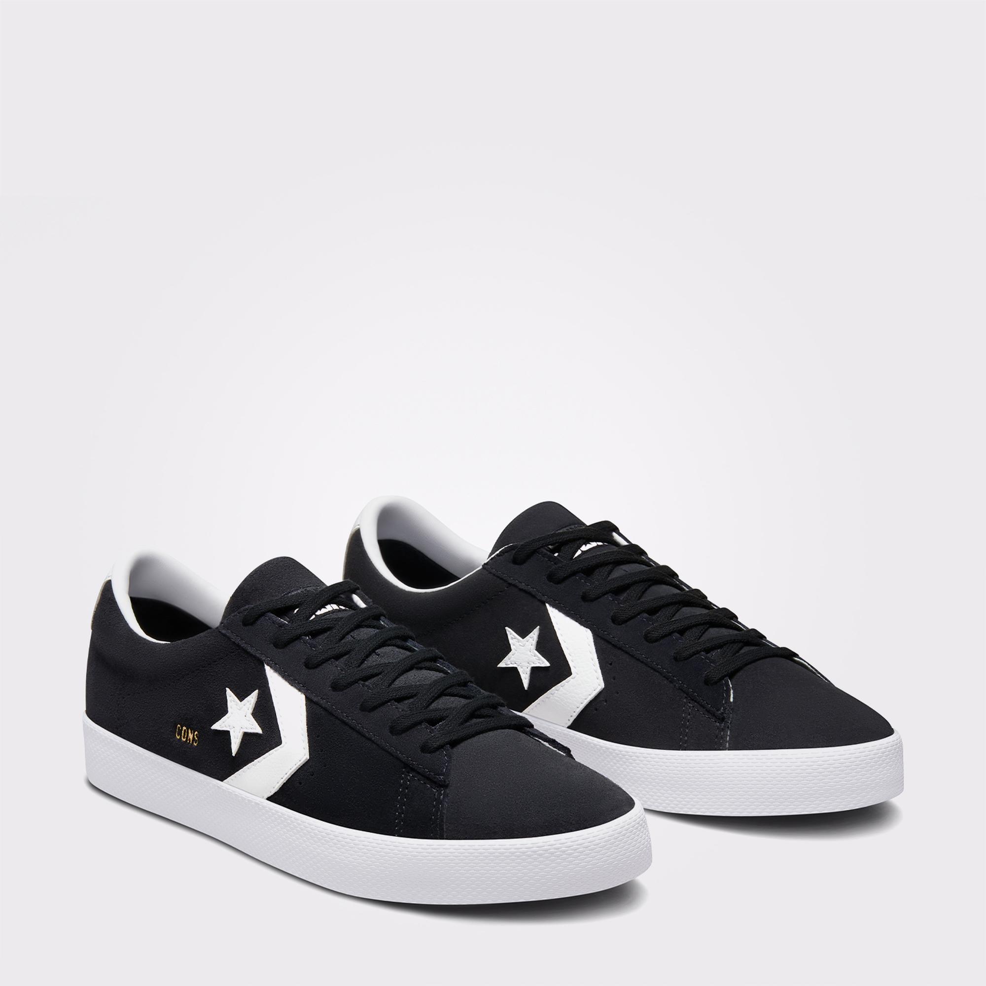 Converse Cons Pro Vulcanized Pro Unisex Siyah Süet Sneaker