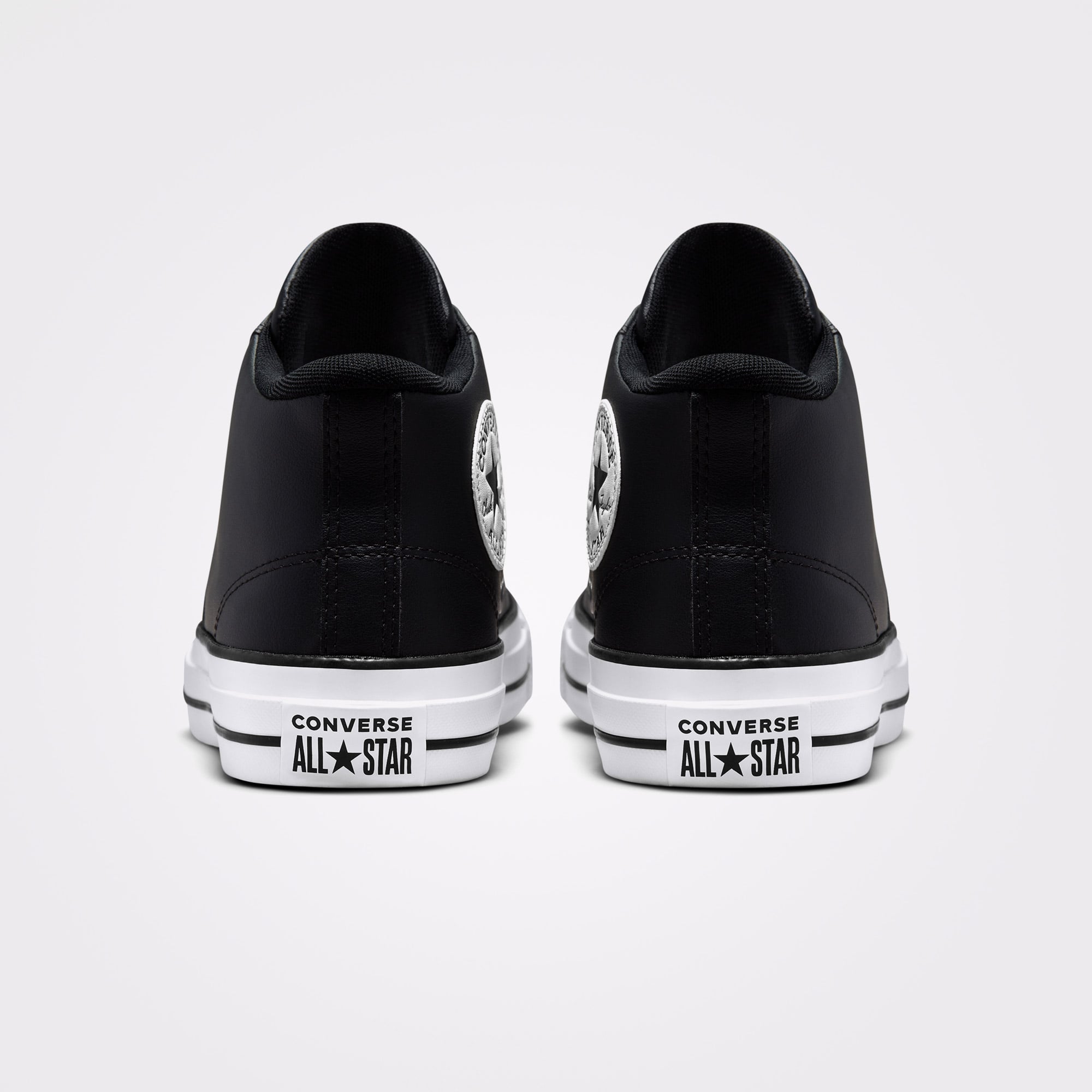 Converse Chuck Taylor All Star Malden Street Unisex Siyah Deri Sneaker - Görsel 3