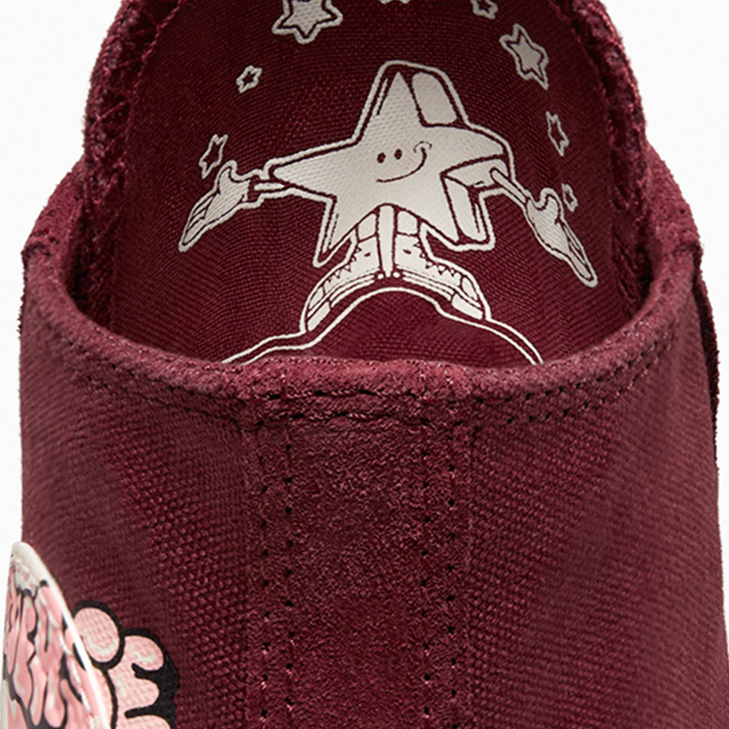 Converse Converse Chuck 70 Scribble Kadın Bordo Sneaker | FashFed Bordo - 6. görsel