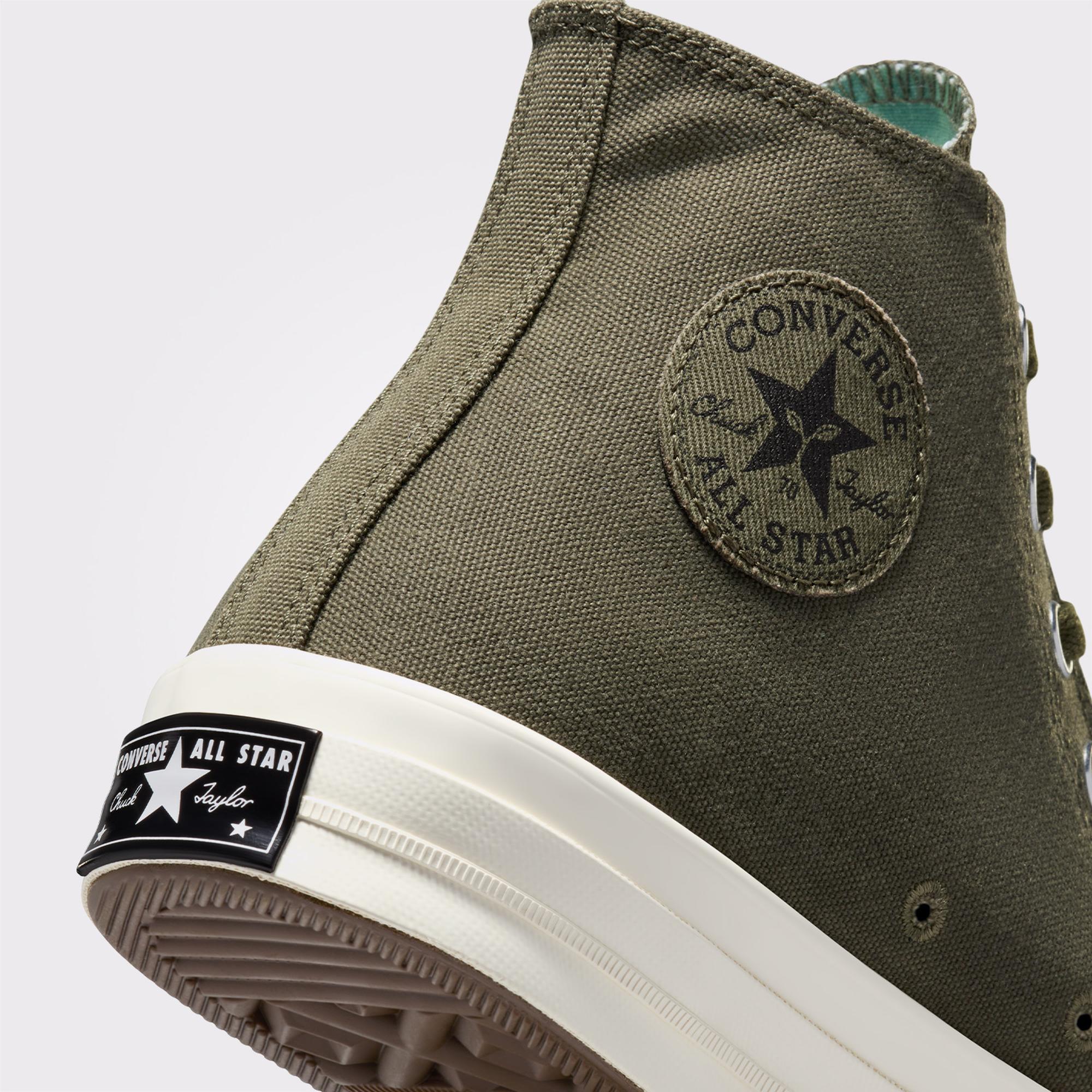 Converse Chuck 70 Garden Starter Waxed Canvas Unisex Yeşil Sneaker