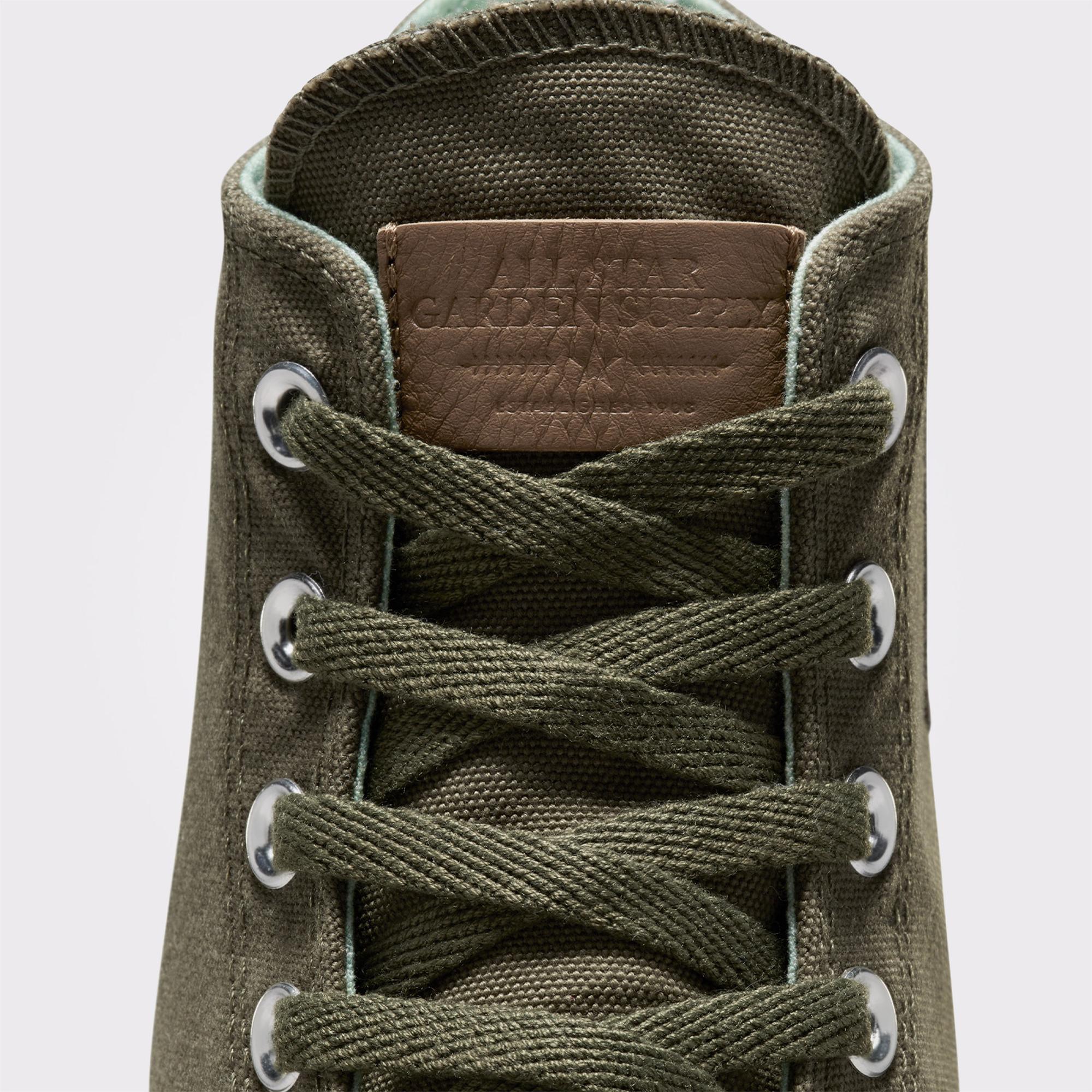 Converse Chuck 70 Garden Starter Waxed Canvas Unisex Yeşil Sneaker