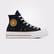 Converse Chuck Taylor All Star Lift Herringbone Stripe Kadın Lacivert Platform Sneaker