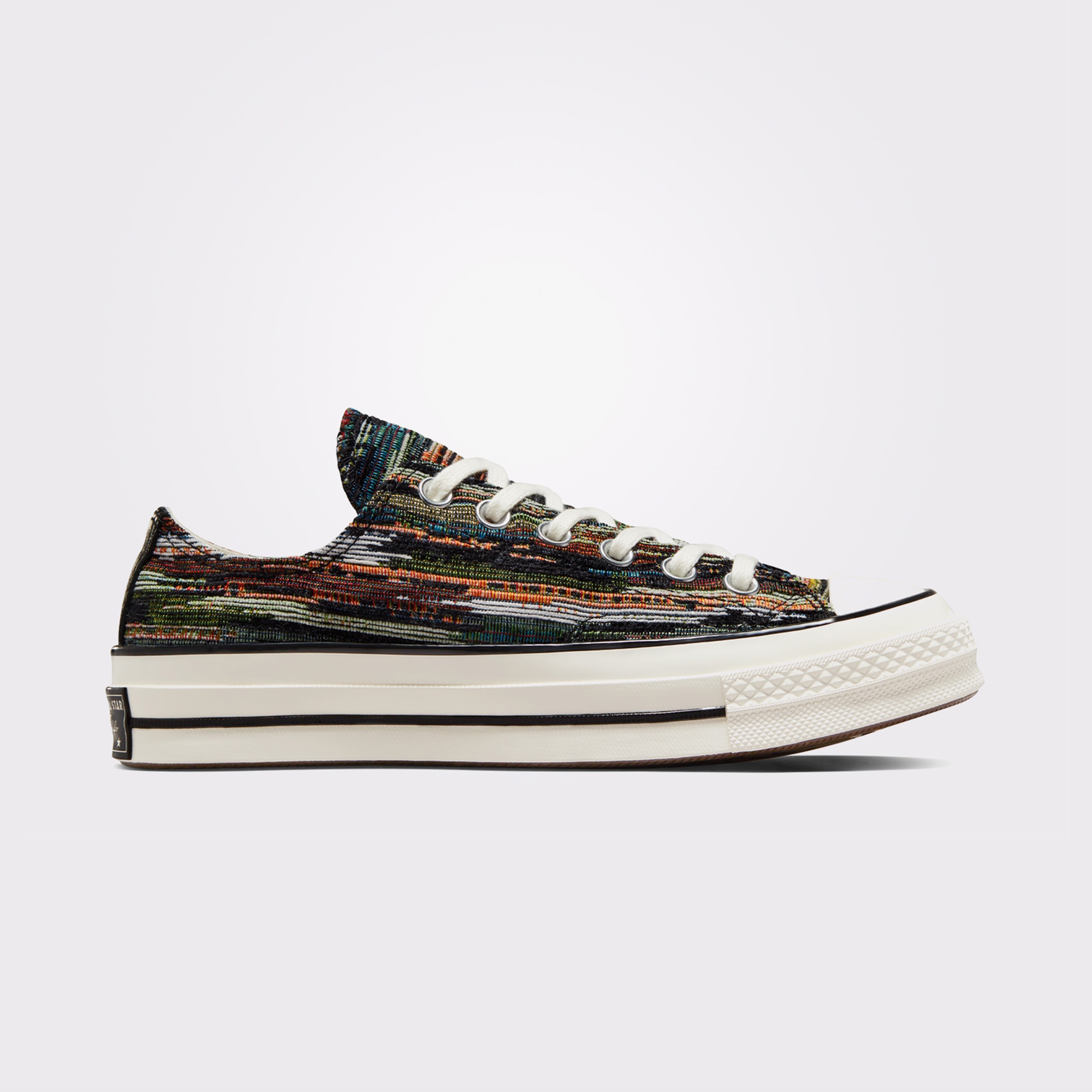 Converse Chuck 70 Multi-Color Jacquard Kadın Krem Sneaker