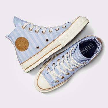  Converse Chuck 70 Herringbone Stripe Kadın Mavi Sneaker
