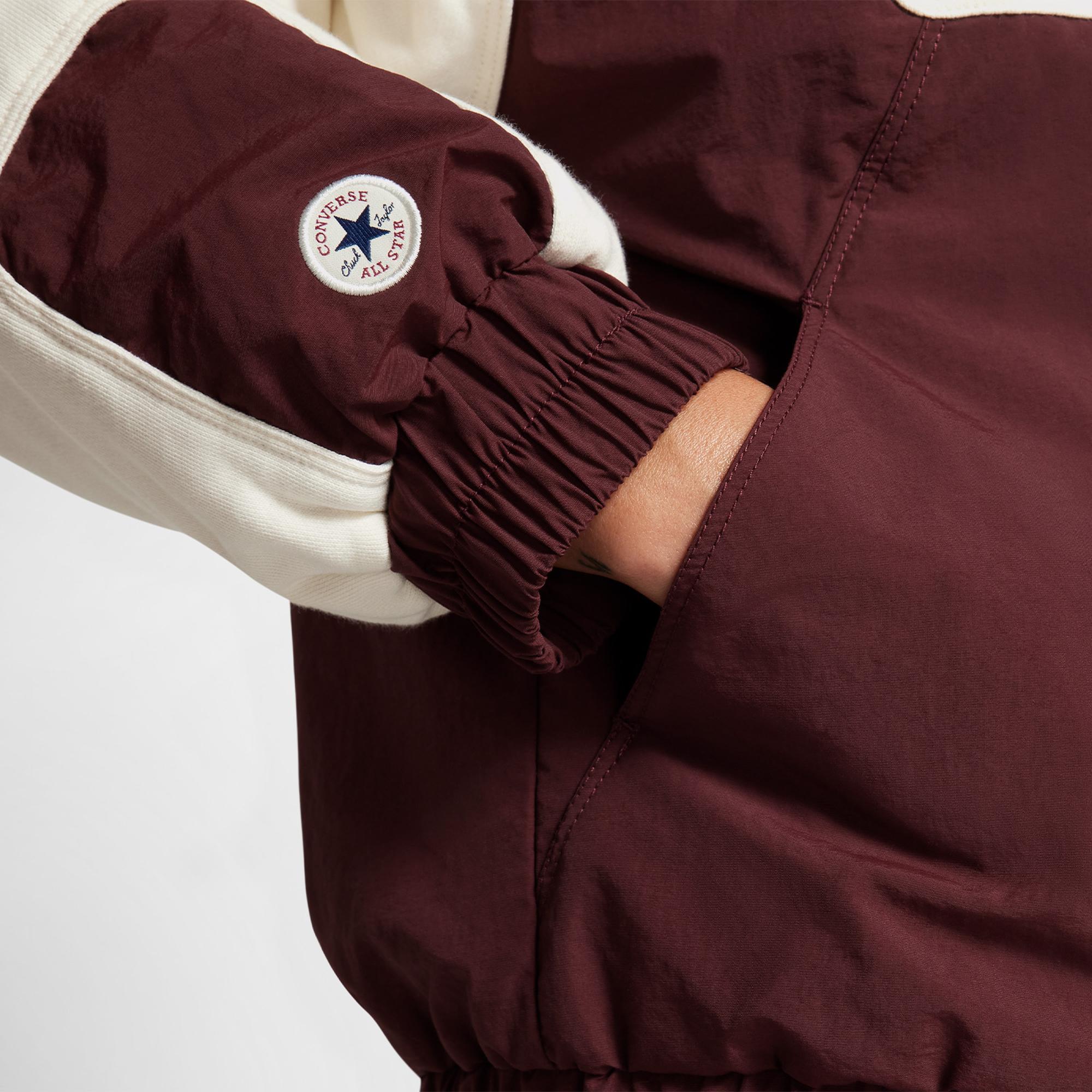 Converse Star Sprinter Kadın Renk Bloklu Beyaz Ceket