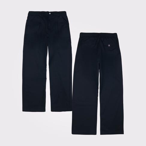  Converse Relaxed Wide Leg Kadın Siyah Pantolon