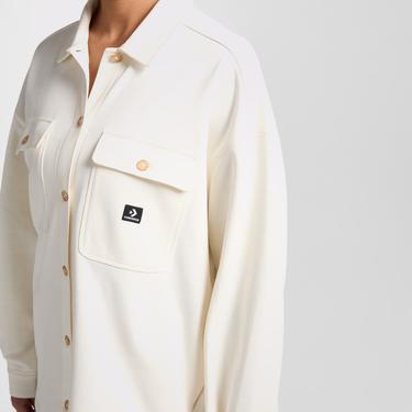  Converse Active Utility Kadın Krem Ceket