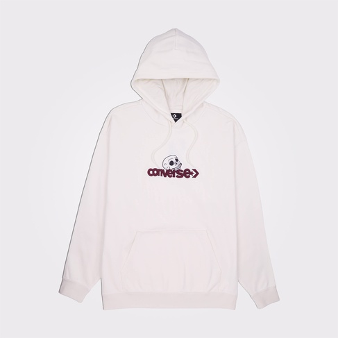  Converse Skull Erkek Krem Hoodie