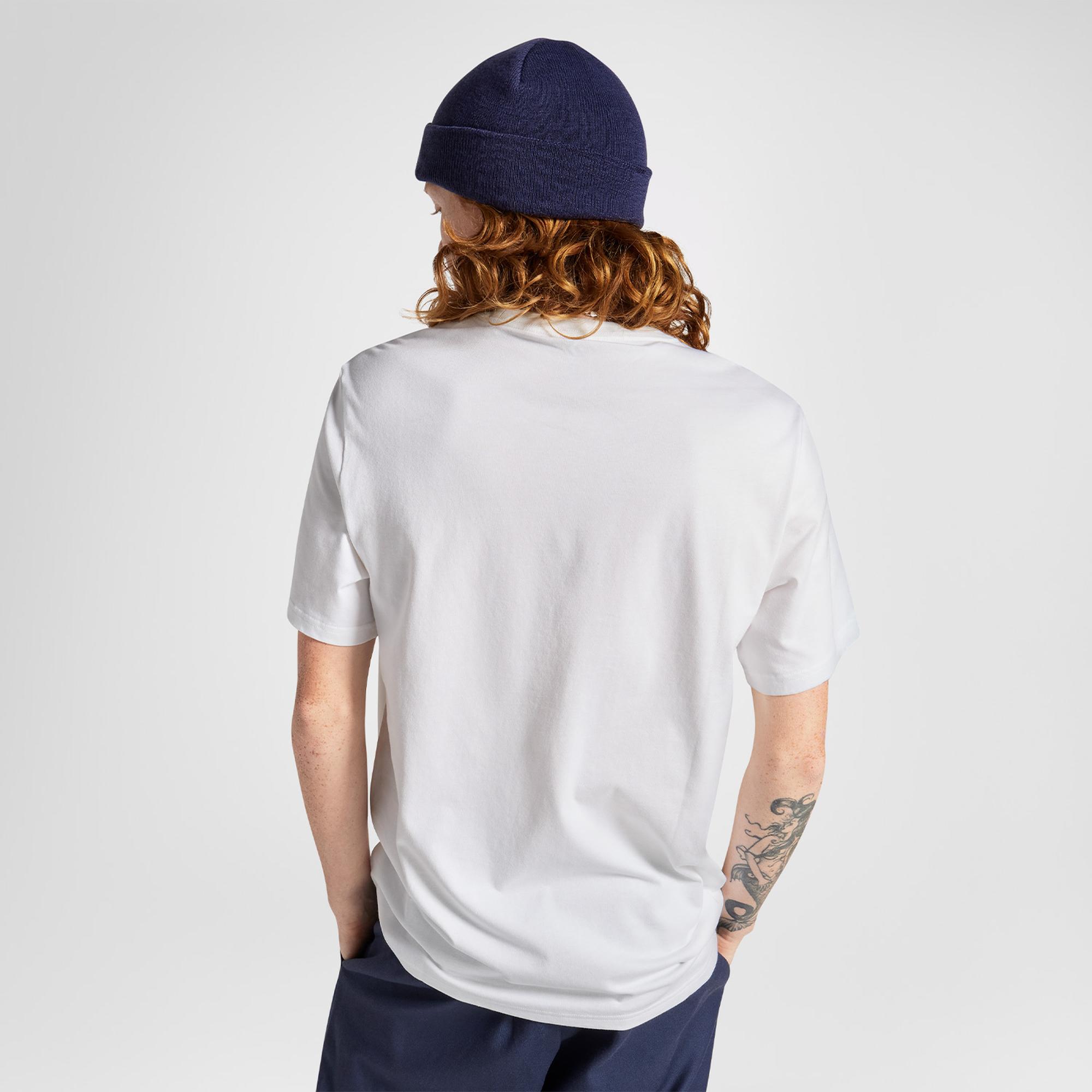 Converse Colorful Sunrise Erkek Beyaz T-Shirt