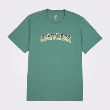  Converse Floral Erkek Yeşil T-Shirt
