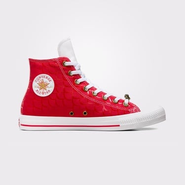  Converse Chuck Taylor All Star Lunar New Year Dragon Scale Unisex Kırmızı Sneaker