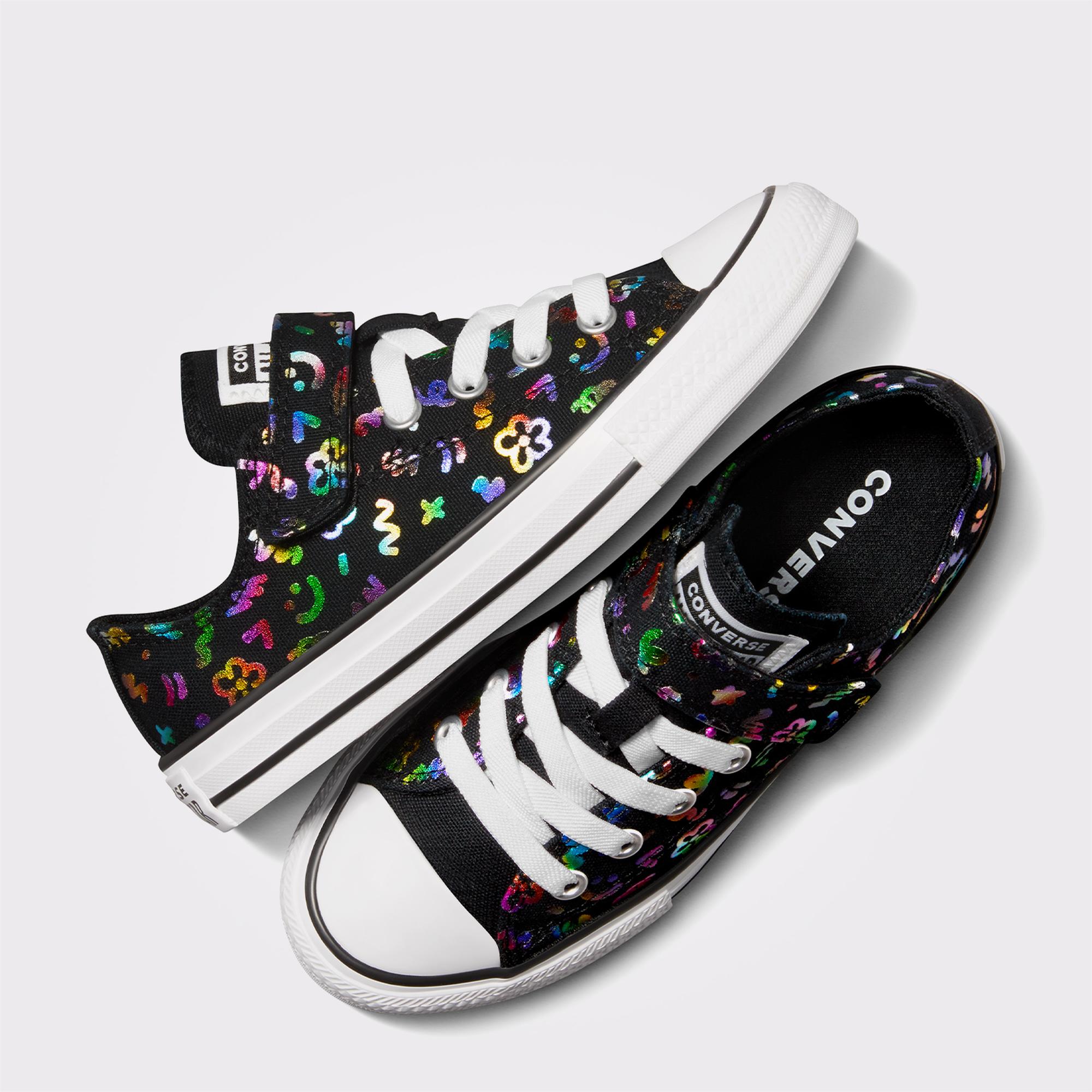 Converse Chuck Taylor All Star Doodles Çocuk Siyah Sneaker