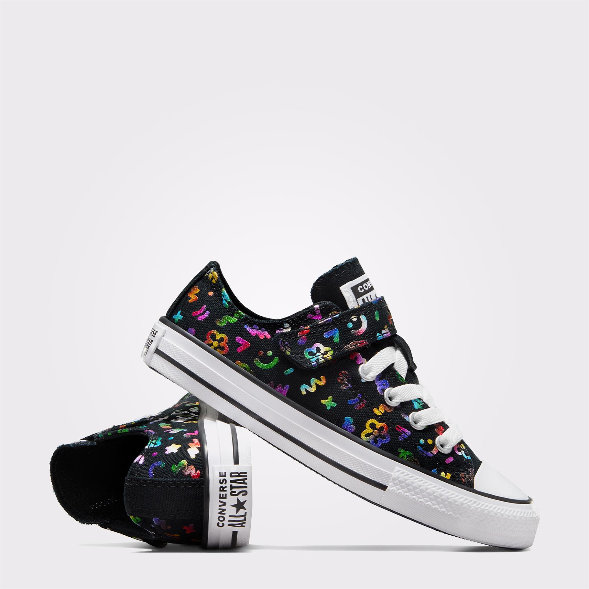 Converse Chuck Taylor All Star Doodles Çocuk Siyah Sneaker