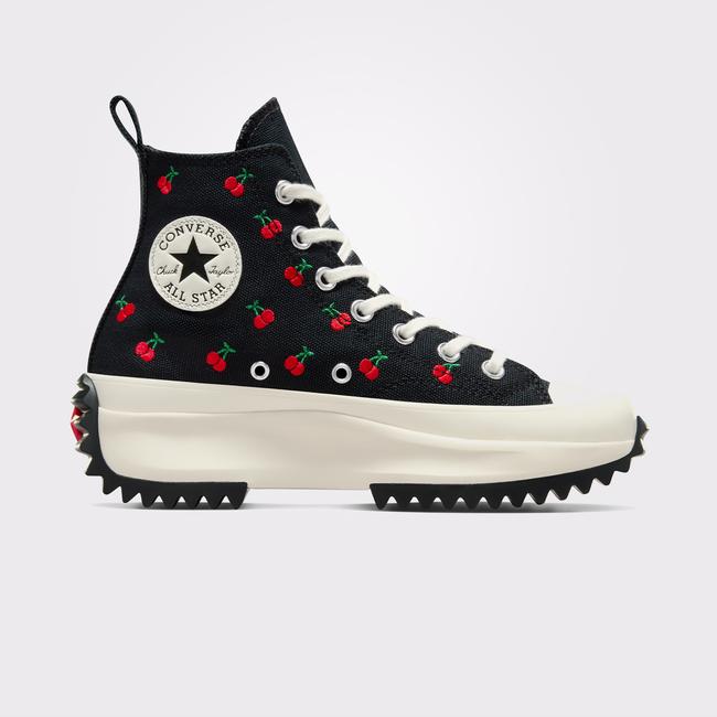  Converse Run Star Hike Cherry Unisex Siyah Platform Sneaker