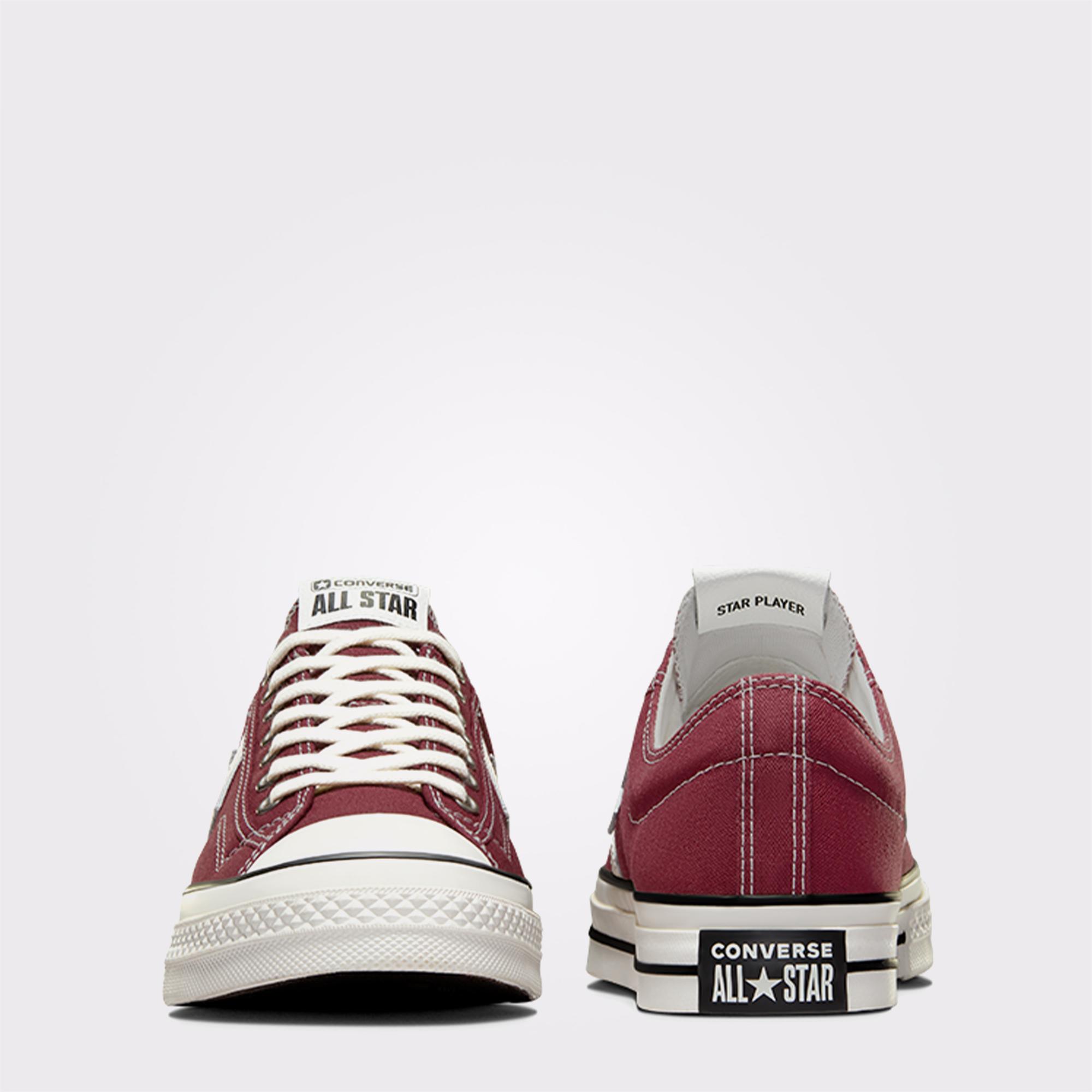 Converse Star Player 76  Unisex Bordo Sneaker