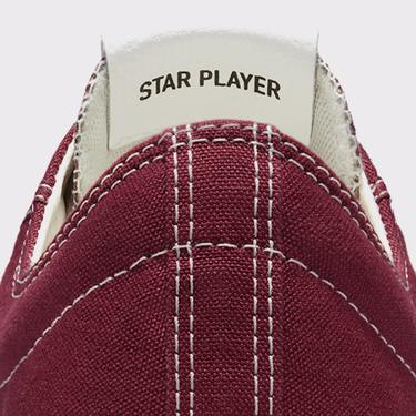  Converse Star Player 76  Unisex Bordo Sneaker