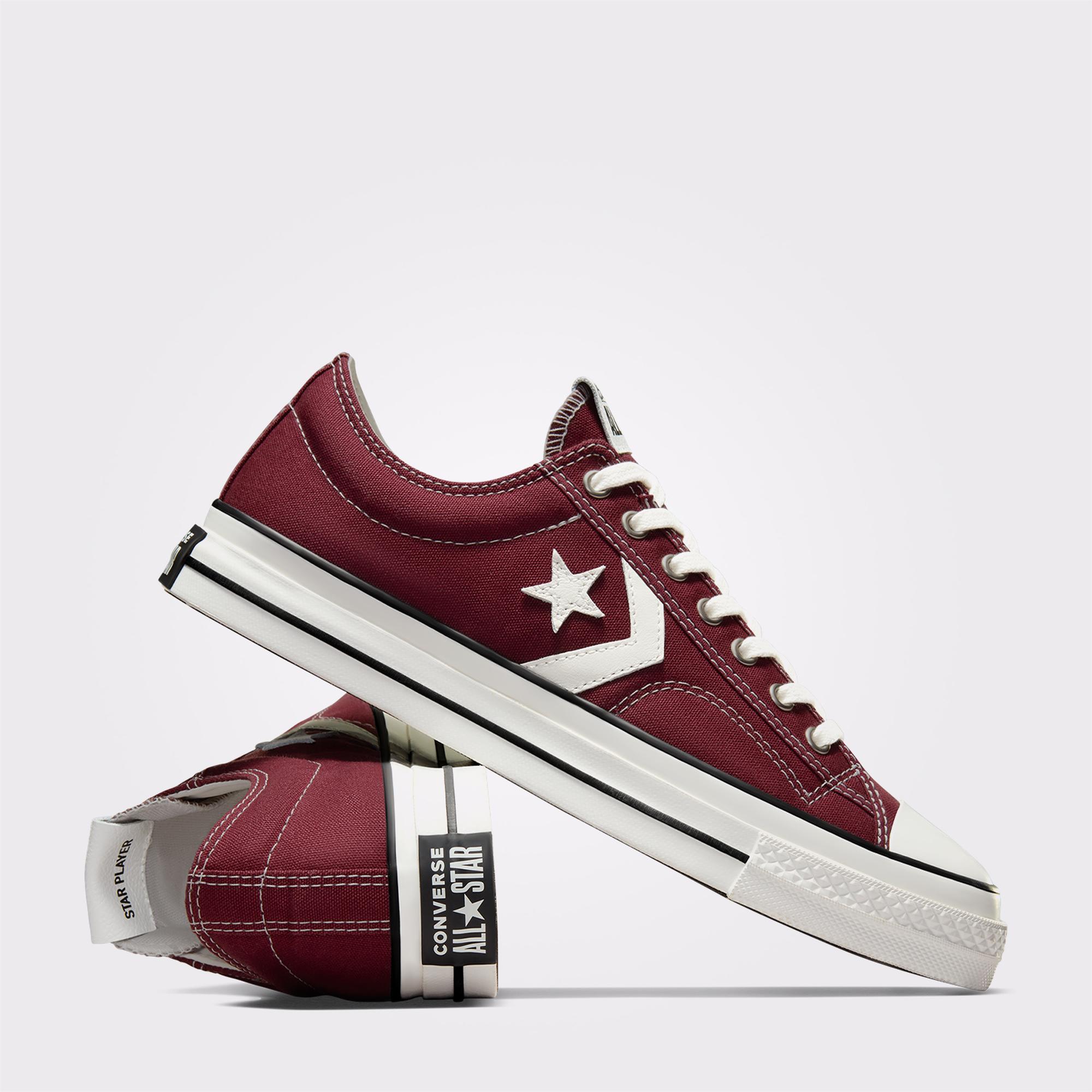 Converse Star Player 76  Unisex Bordo Sneaker