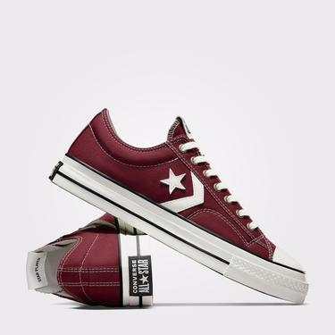  Converse Star Player 76  Unisex Bordo Sneaker