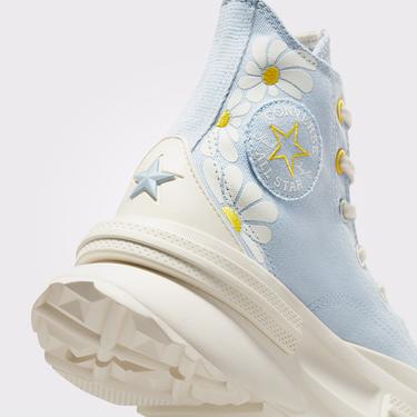 Converse Run Star Legacy Cx Platform Floral Kadın Mavi Sneaker